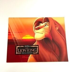 DISNEY THE LION KING lithographs artwork prints